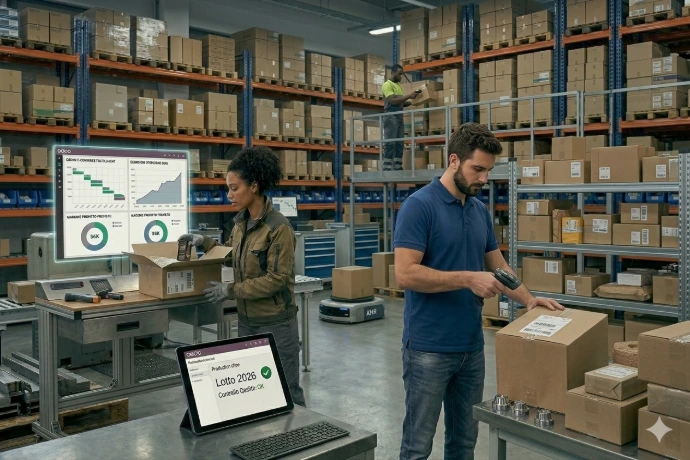 Gestione integrata per distributori: sincronizzazione magazzino, e-commerce e contabilità con Odoo per l'ottimizzazione dei margini commerciali